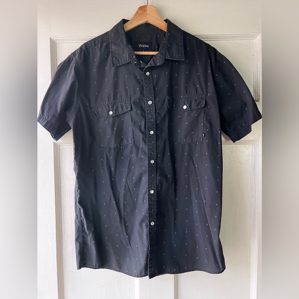 Brixton Black Short Sleeve Shirt